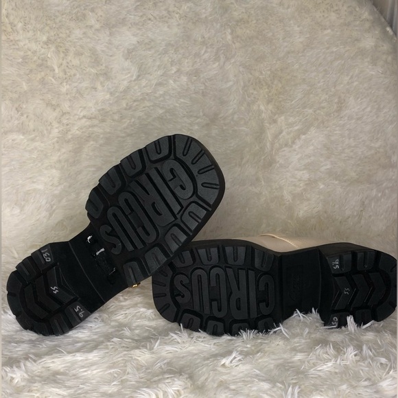 Circus by Sam Edelman Cream Platform Mary Jane Shoes NWOT 9.5 - Picture 13 of 14